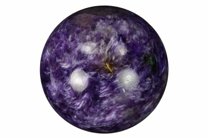 Polished Purple Charoite Sphere - Siberia #164042